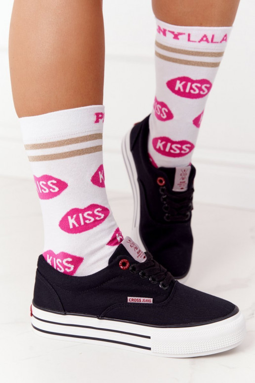 Zapatillas con plataforma CROSS JEANS FF2R4002C negro Zapatillas con plataforma CROSS JEANS FF2R4002C negro