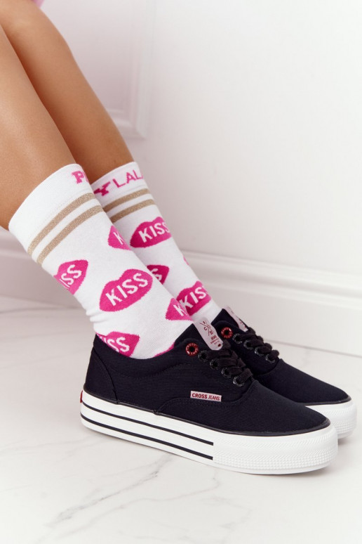 Zapatillas con plataforma CROSS JEANS FF2R4002C negro Zapatillas con plataforma CROSS JEANS FF2R4002C negro