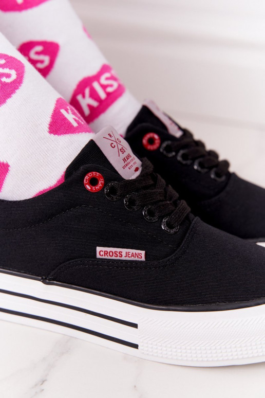 Zapatillas con plataforma CROSS JEANS FF2R4002C negro Zapatillas con plataforma CROSS JEANS FF2R4002C negro