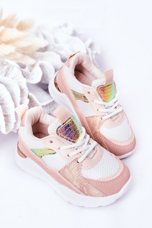 Calzado deportivo infantil Zapatillas modelo Zapatos color rosa Game Time Calzado deportivo infantil Zapatillas modelo Zapatos color rosa Game Time