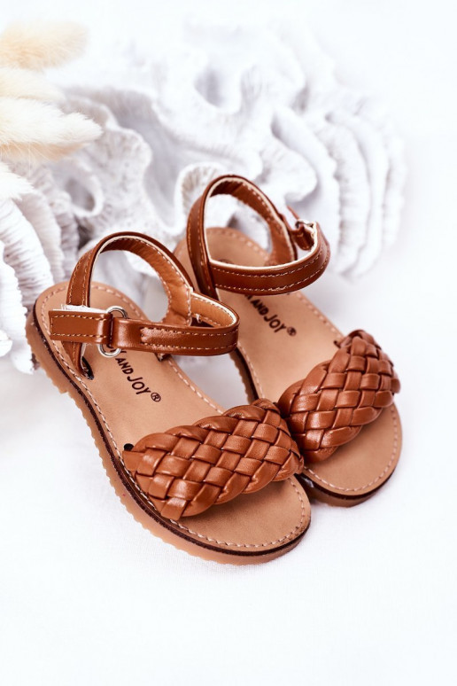 Sandalias para niños en color marrón Bailly