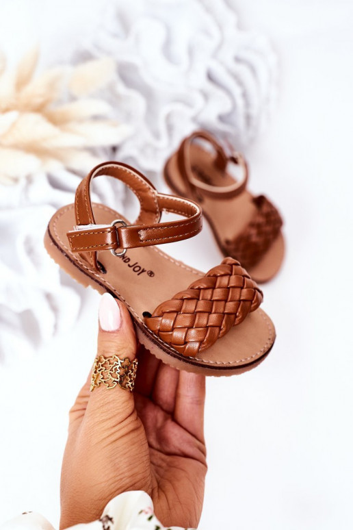 Sandalias para niños en color marrón Bailly