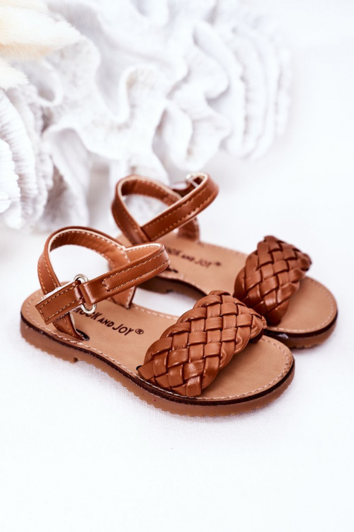 Sandalias para niños en color marrón Bailly