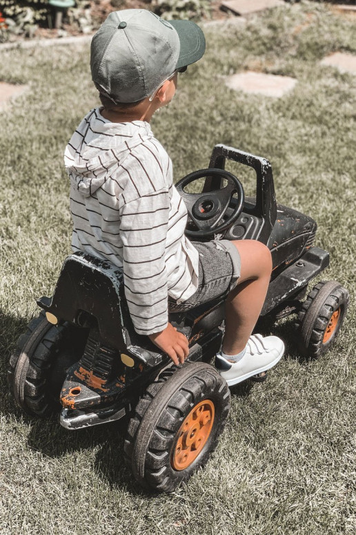 Zapatillas deportivas para niños con cierres adhesivos Color blanco-negro California Zapatillas deportivas para niños con cierres adhesivos Color blanco-negro California