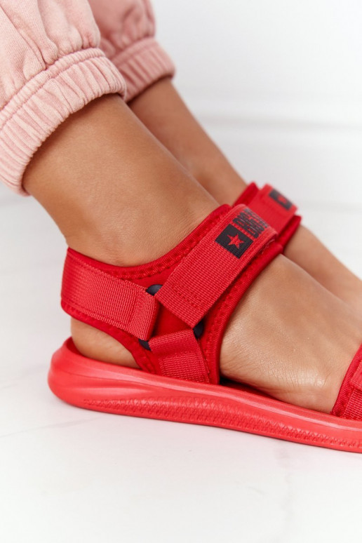 Sandalias estilo sport Big Star HH274A027 rojo