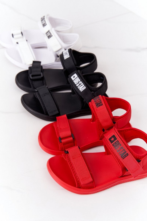 Sandalias estilo sport Big Star HH274A027 rojo