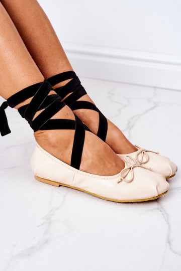 bailarinas con cintas Lu Boo Nude