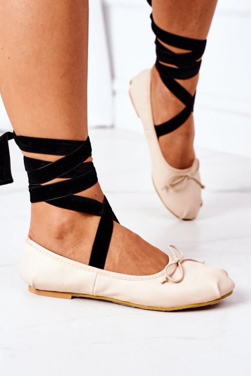 bailarinas con cintas Lu Boo Nude