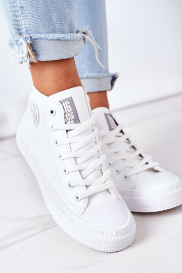 Zapatos de ocio con suela Big Star GG274016 color blanco 2