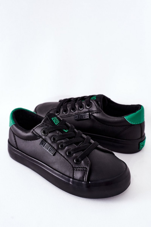 Zapatillas infantiles BIG STAR DD374147 color negro