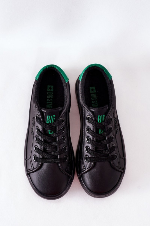 Zapatillas infantiles BIG STAR DD374147 color negro