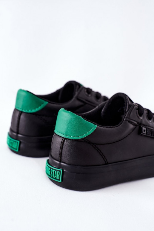 Zapatillas infantiles BIG STAR DD374147 color negro
