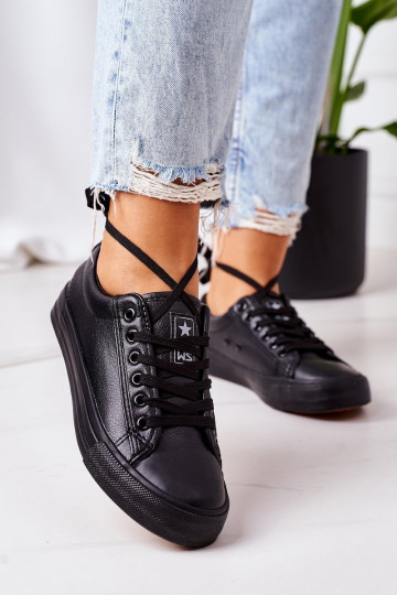 Zapatos casual de mujer en color negro Mega 2