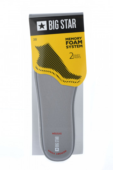 Plantillas para zapatos BIG STAR Memory Foam System 2 pares