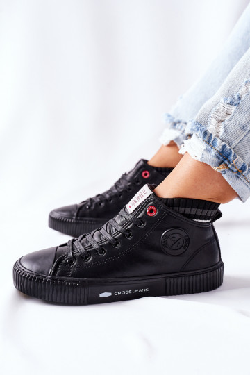 Zapatos casual Cross Jeans color negro II2R4021