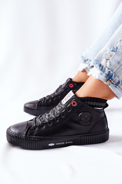 Zapatos casual Cross Jeans color negro II2R4021