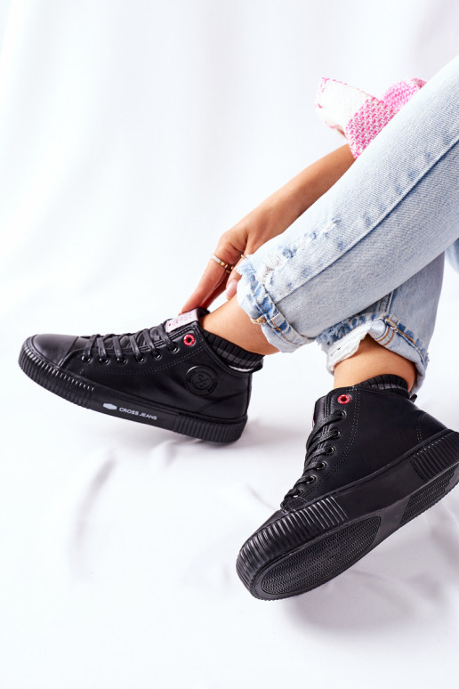 Zapatos casual Cross Jeans color negro II2R4021