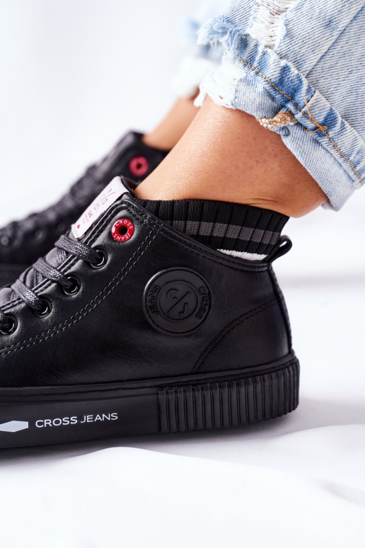 Zapatos casual Cross Jeans color negro II2R4021