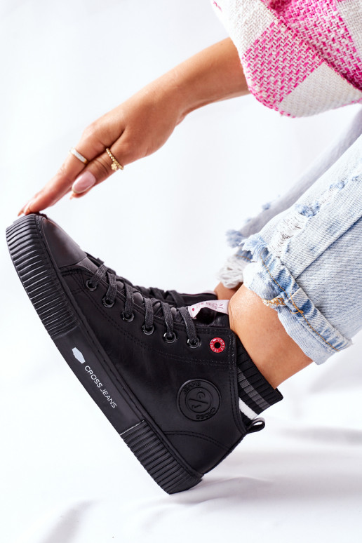 Zapatos casual Cross Jeans color negro II2R4021