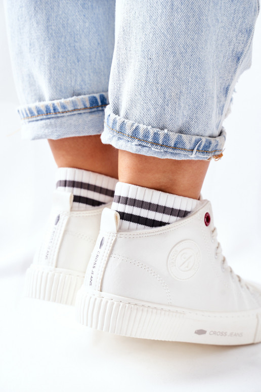 Zapatos casual Cross Jeans color blanco II2R4022