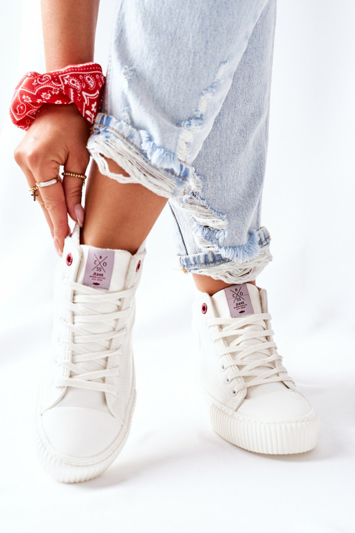 Zapatos casual Cross Jeans color blanco II2R4022