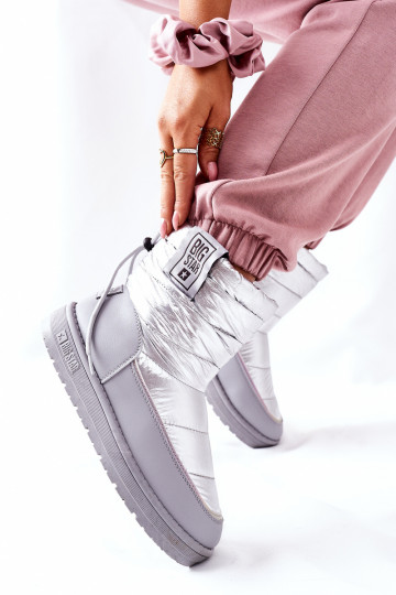 botas de nieve Big Star II274118 color plata 2