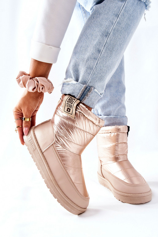 botas de nieve Big Star II274121 beige botas de nieve Big Star II274121 beige