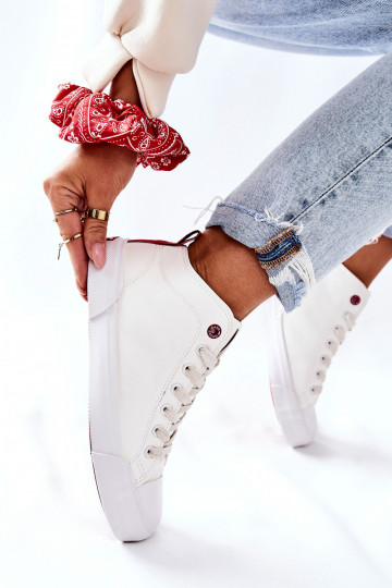 Zapatos casual con suela Cross Jeans II2R4033C color blanco 2