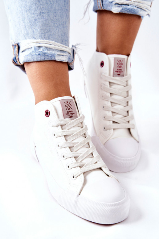 Zapatos casual con suela Cross Jeans II2R4033C color blanco