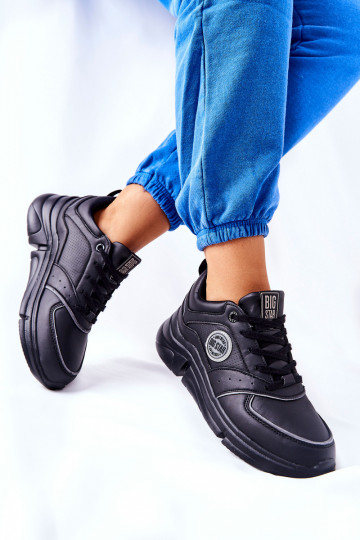 Zapatos estilo deportivo con plataforma Big Star II274313 color negro