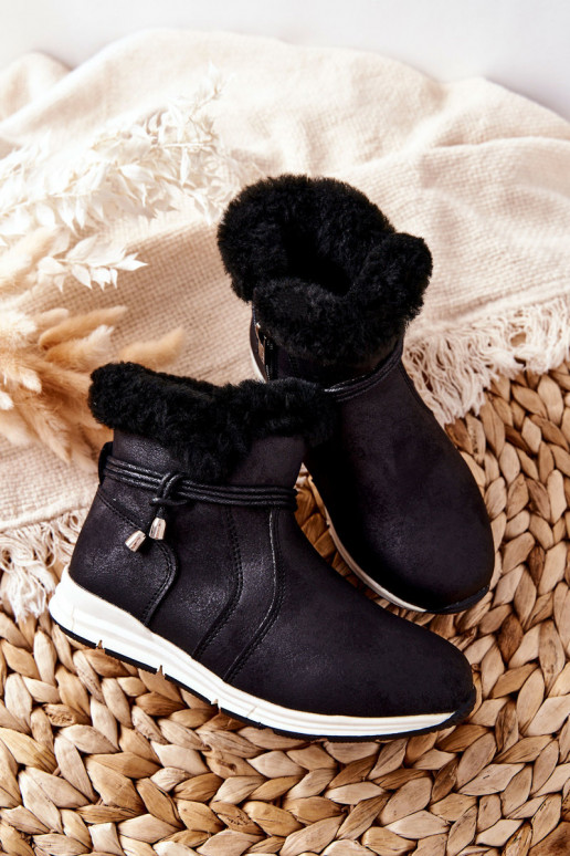 Botas de nieve para niños Big Star BB374056BS negro