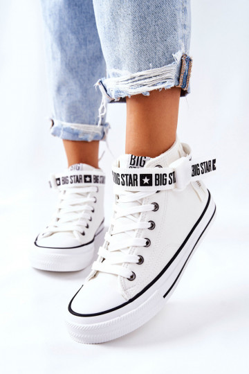 zapatos de ocio calentados Big Star GG274027 color blanco