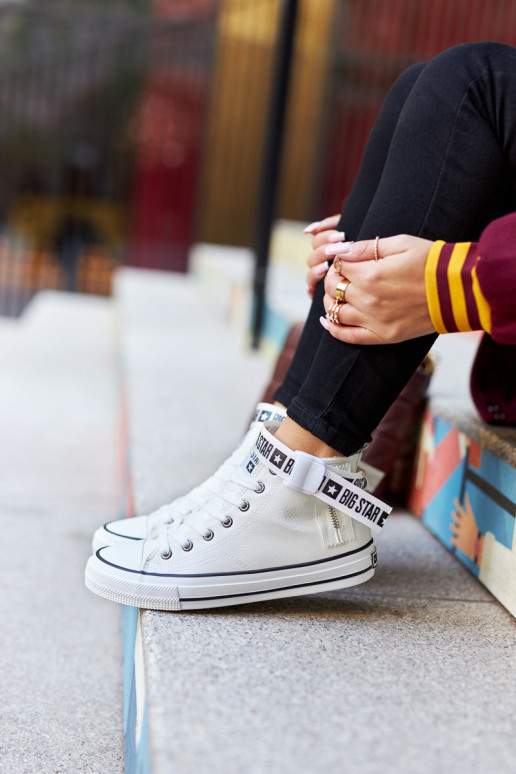 zapatos de ocio calentados Big Star GG274027 color blanco