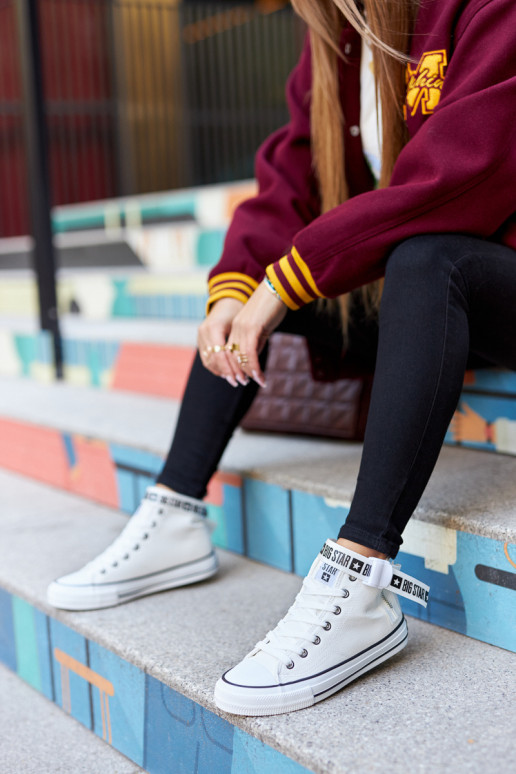 zapatos de ocio calentados Big Star GG274027 color blanco