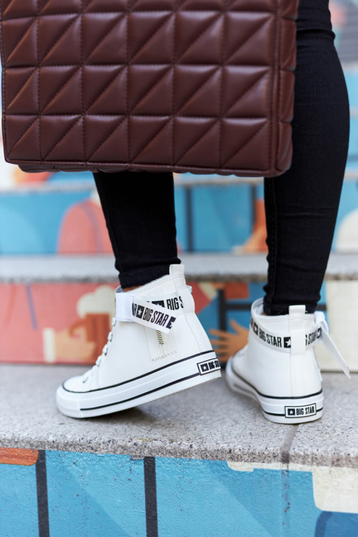 zapatos de ocio calentados Big Star GG274027 color blanco