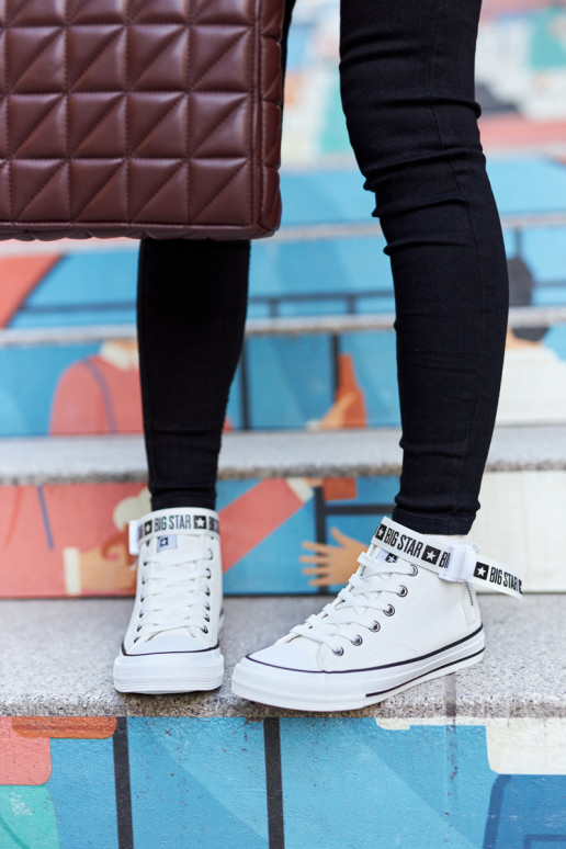 zapatos de ocio calentados Big Star GG274027 color blanco