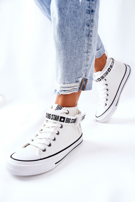 zapatos de ocio calentados Big Star GG274027 color blanco