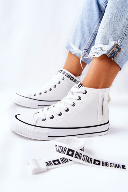zapatos de ocio calentados Big Star GG274027 color blanco