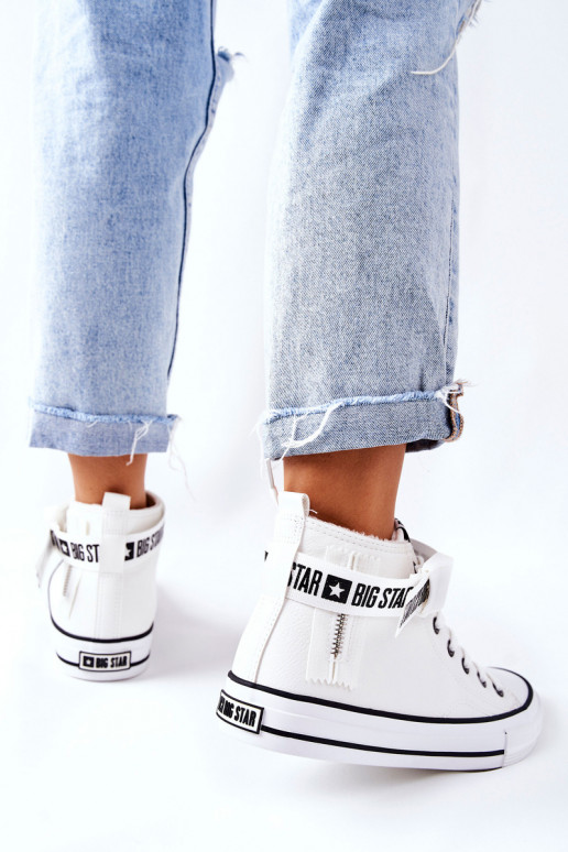 zapatos de ocio calentados Big Star GG274027 color blanco