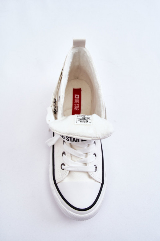 zapatos de ocio calentados Big Star GG274027 color blanco