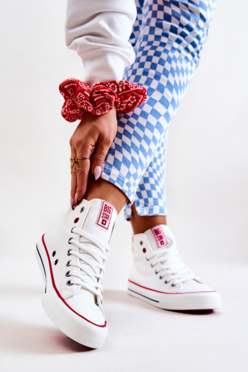 Zapatos de ocio con suela Big Star JJ274127 color blanco