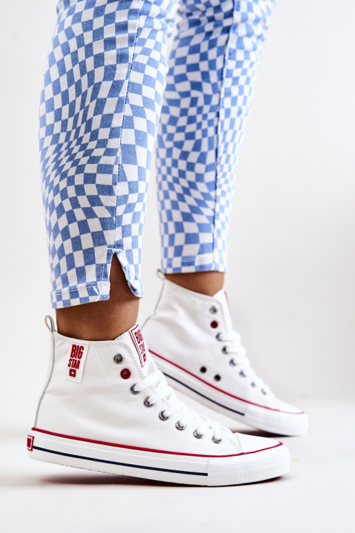 Zapatos de ocio con suela Big Star JJ274127 color blanco Zapatos de ocio con suela Big Star JJ274127 color blanco