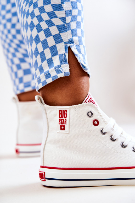 Zapatos de ocio con suela Big Star JJ274127 color blanco Zapatos de ocio con suela Big Star JJ274127 color blanco