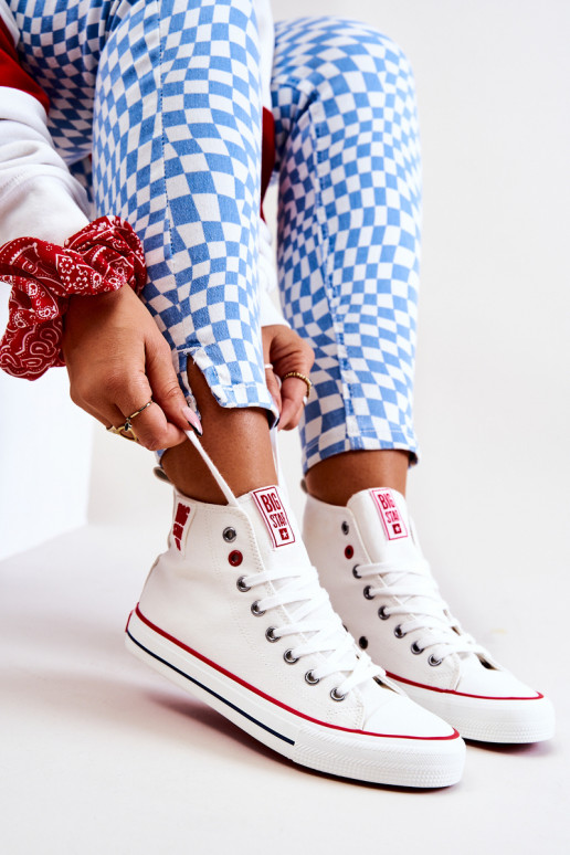 Zapatos de ocio con suela Big Star JJ274127 color blanco Zapatos de ocio con suela Big Star JJ274127 color blanco