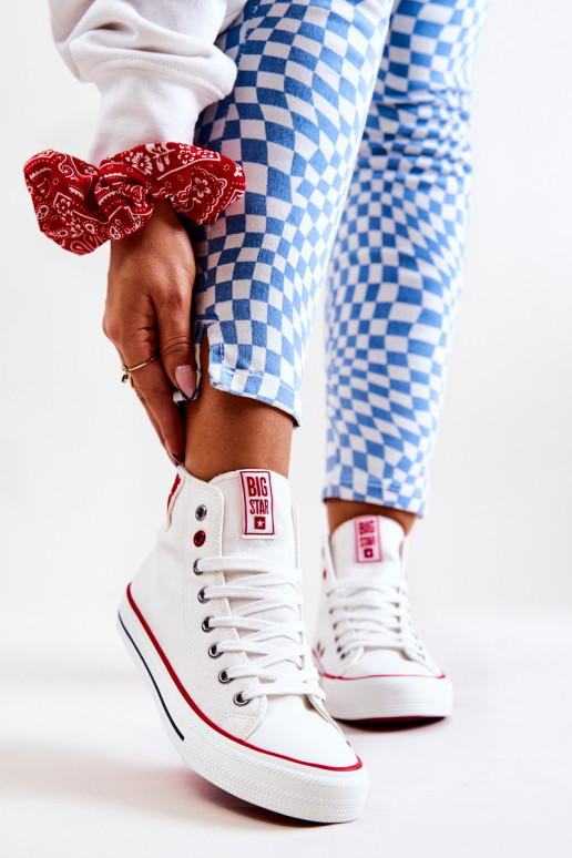 Zapatos de ocio con suela Big Star JJ274127 color blanco Zapatos de ocio con suela Big Star JJ274127 color blanco