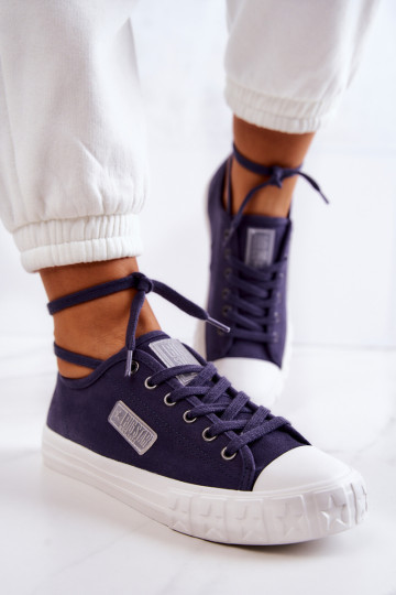 Zapatos de mujer modelo clásico BIG STAR JJ274494 azul oscuro