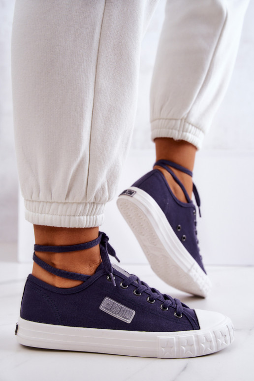 Zapatos de mujer modelo clásico BIG STAR JJ274494 azul oscuro