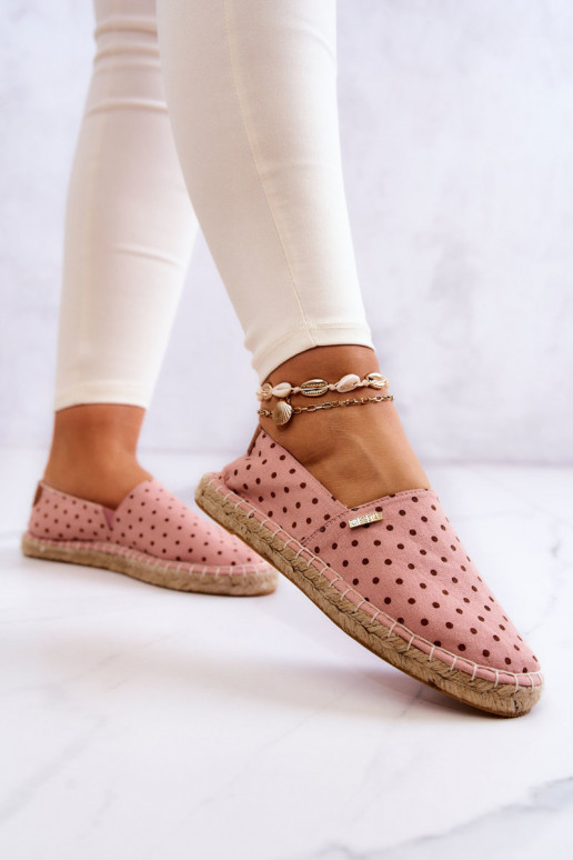 alpargatas topos Big Star JJ274869 rosa