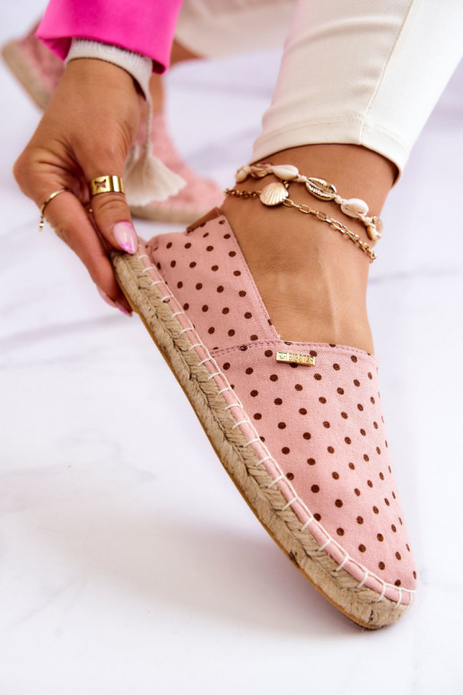 alpargatas topos Big Star JJ274869 rosa