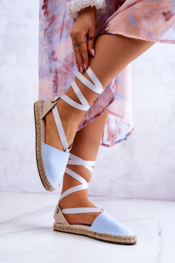 Alpargatas cordones Big Star JJ274863 azul 2